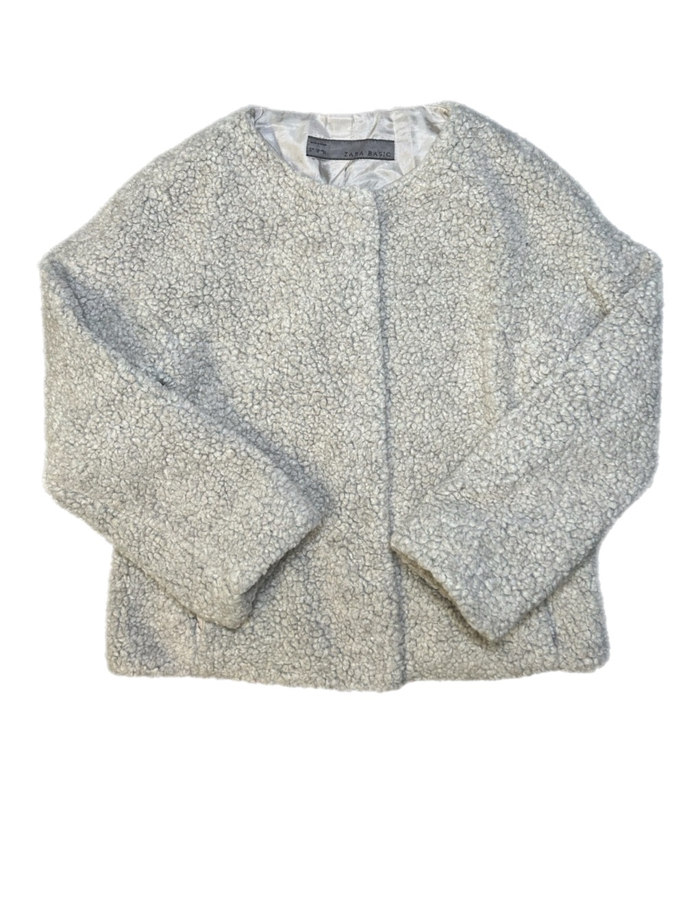 Women’s Zara Sherpa Button Jacket